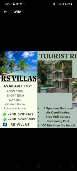 RS VILLAS private apartment with pool and free wifi